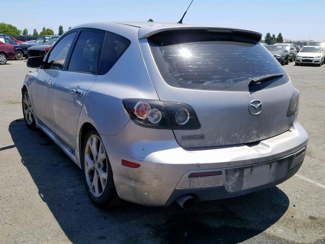 JM1BK143071701333 - 2007 MAZDA 3 HATCHBAC SILVER photo 3