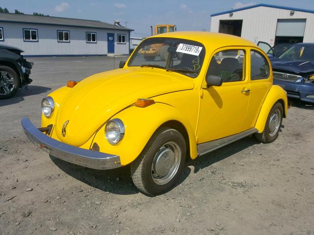 1142524176 - 1974 VOLKSWAGEN BEETLE YELLOW photo 2