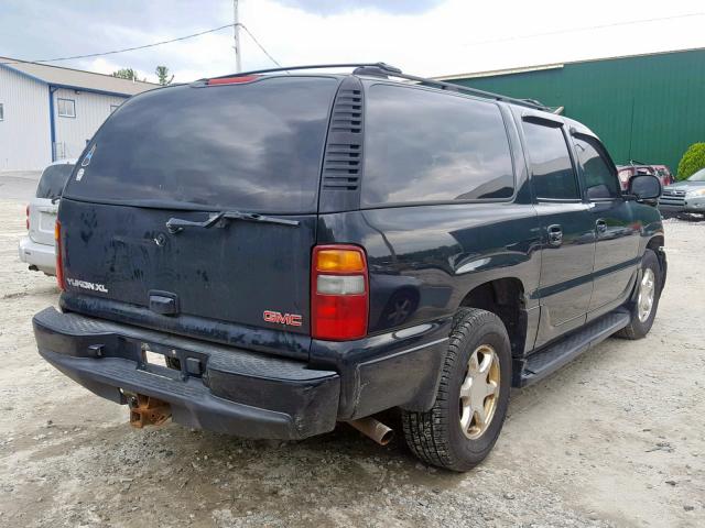 1GKFK66U73J155150 - 2003 GMC YUKON XL D BLACK photo 4