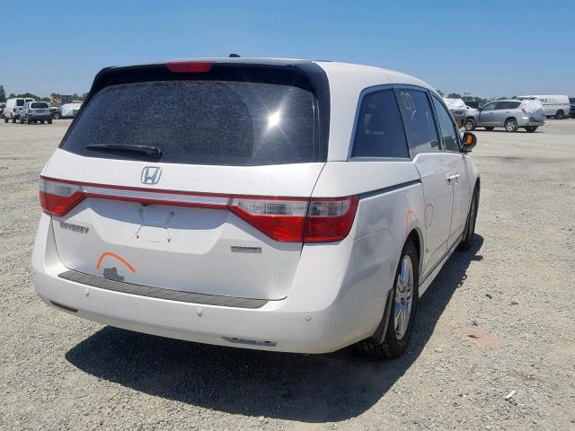 5FNRL5H96CB038031 - 2012 HONDA ODYSSEY TO WHITE photo 4