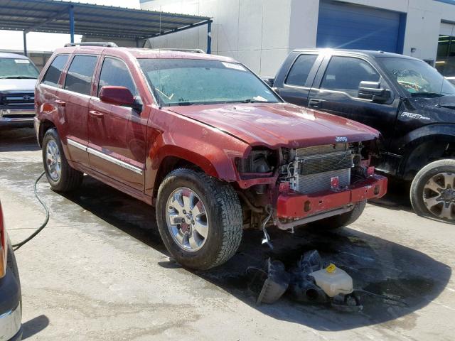 1J8HR58278C245585 - 2008 JEEP GRAND CHER MAROON photo 1