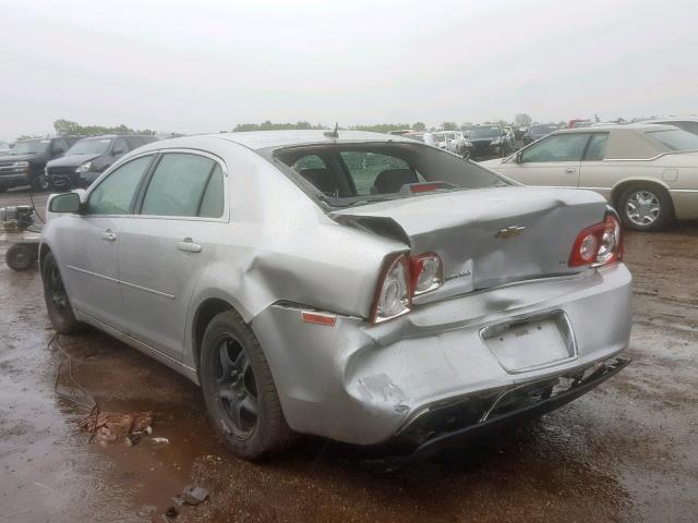 1G1ZH57N694223544 - 2009 CHEVROLET MALIBU 1LT 银色 照片 3