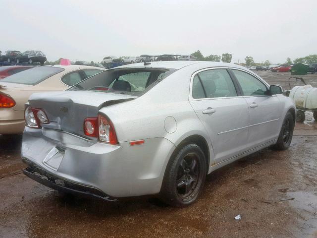 1G1ZH57N694223544 - 2009 CHEVROLET MALIBU 1LT 银色 照片 4