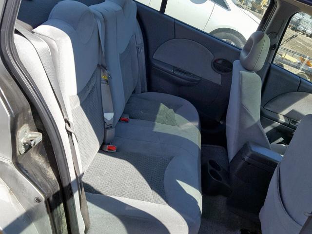1G8AL54FX4Z179411 - 2004 SATURN ION LEVEL SILVER photo 6