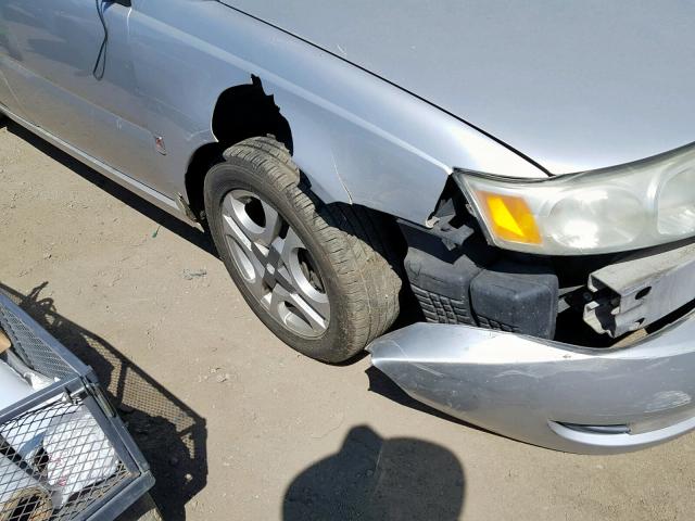 1G8AL54FX4Z179411 - 2004 SATURN ION LEVEL SILVER photo 9