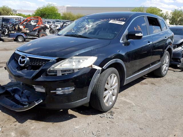 JM3TB38Y170113802 - 2007 MAZDA CX-9 BLACK photo 2