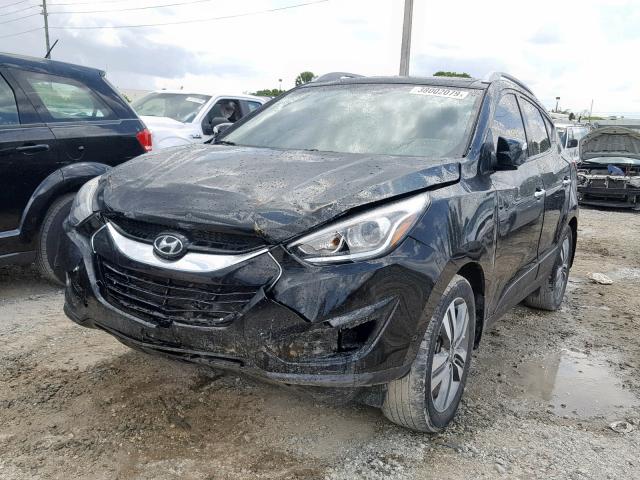 KM8JUCAG5FU064747 - 2015 HYUNDAI TUCSON LIM BLACK photo 2