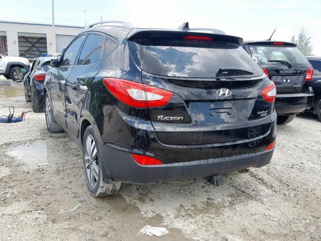 KM8JUCAG5FU064747 - 2015 HYUNDAI TUCSON LIM BLACK photo 3