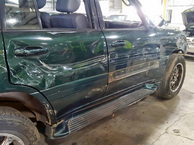 JT3HT05J9X0065150 - 1999 TOYOTA LAND CRUIS GREEN photo 10