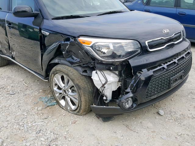 KNDJP3A56G7332893 - 2016 KIA SOUL BLACK photo 9