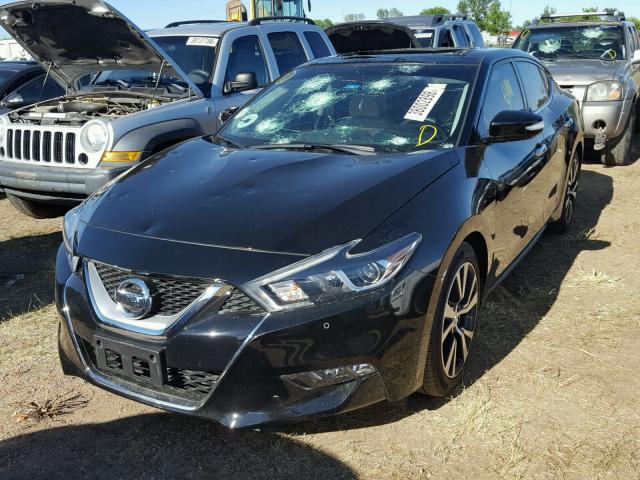 1N4AA6APXHC416606 - 2017 NISSAN MAXIMA 3.5 BLACK photo 2