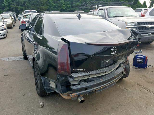 1G6DG5EY7B0152291 - 2011 CADILLAC CTS LUXURY BLACK photo 3