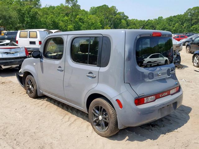 JN8AZ2KR8ET352304 - 2014 NISSAN CUBE S GRAY photo 3