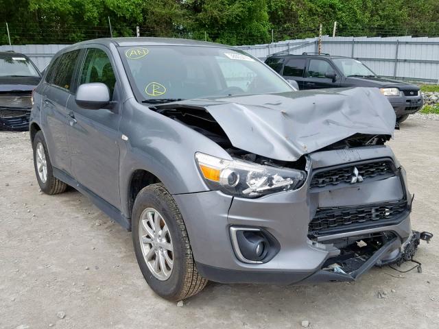 4A4AJ3AU3EE607257 - 2014 MITSUBISHI RVR SE GRAY photo 1