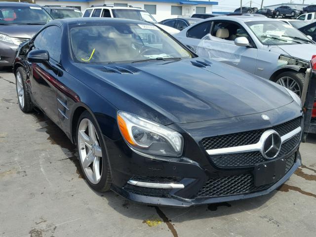 WDDJK7DA5DF002197 - 2013 MERCEDES-BENZ SL 550 BLACK photo 1