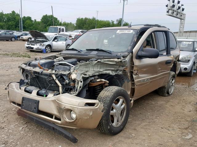 1GKDT13S652368565 - 2005 GMC ENVOY TAN photo 2