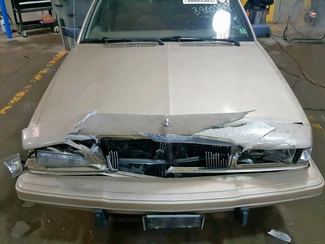 1G4AG55M2R6499284 - 1994 BUICK CENTURY SP BEIGE photo 7