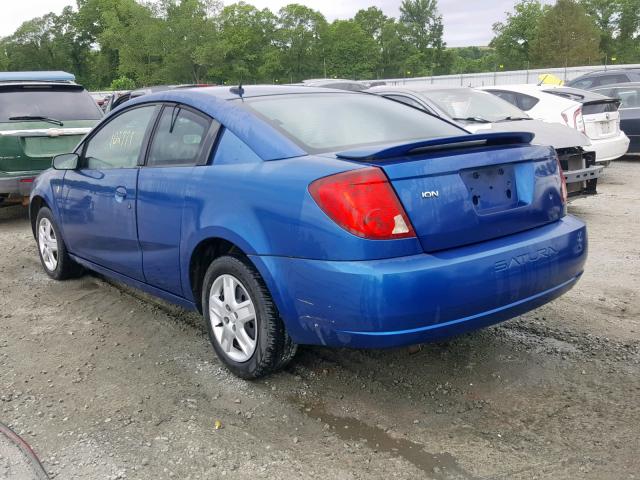 1G8AN15F06Z136586 - 2006 SATURN ION LEVEL BLUE photo 3