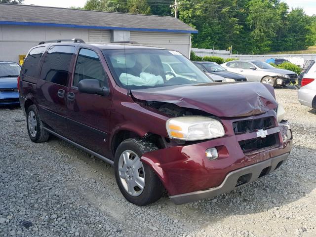 1GNDV23L36D201033 - 2006 CHEVROLET UPLANDER L 勃艮第红 照片 1