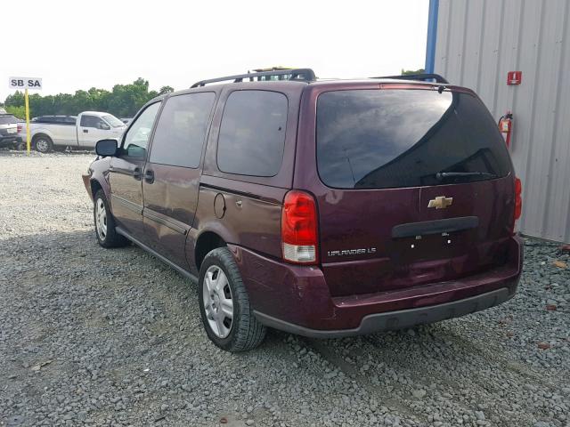1GNDV23L36D201033 - 2006 CHEVROLET UPLANDER L 勃艮第红 照片 3