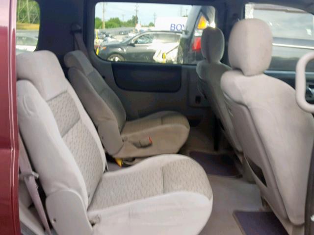 1GNDV23L36D201033 - 2006 CHEVROLET UPLANDER L 勃艮第红 照片 6