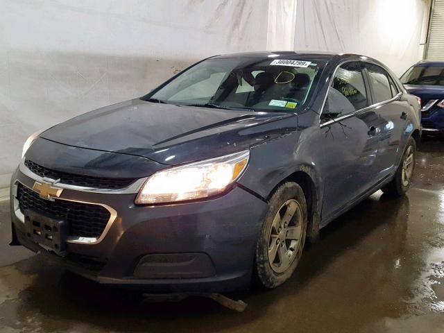1G11C5SL7EF179246 - 2014 CHEVROLET MALIBU 1LT GRAY photo 2