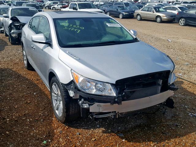 1G4GC5EG0AF275337 - 2010 BUICK LACROSSE C SILVER photo 1