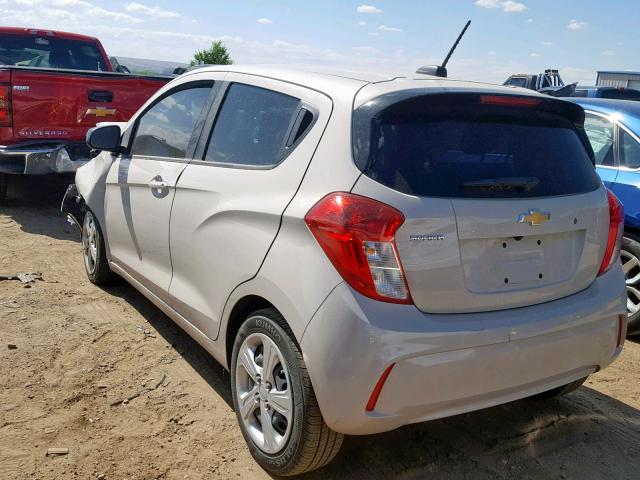 KL8CB6SA9KC742665 - 2019 CHEVROLET SPARK LS BEIGE photo 3