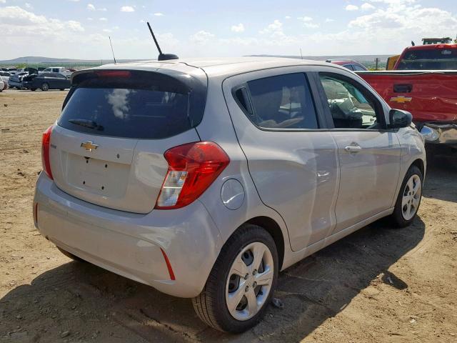 KL8CB6SA9KC742665 - 2019 CHEVROLET SPARK LS BEIGE photo 4