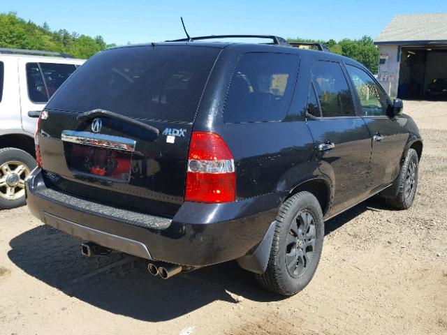 2HNYD188X3H553353 - 2003 ACURA MDX TOURIN BLACK photo 4