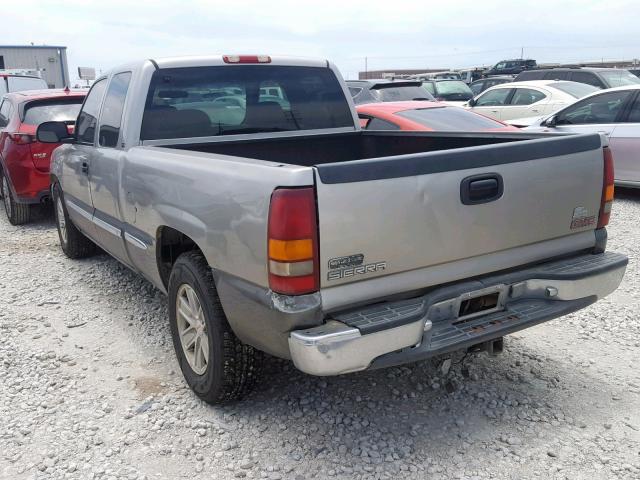 2GTEC19T2Y1334966 - 2000 GMC NEW SIERRA CREAM photo 3