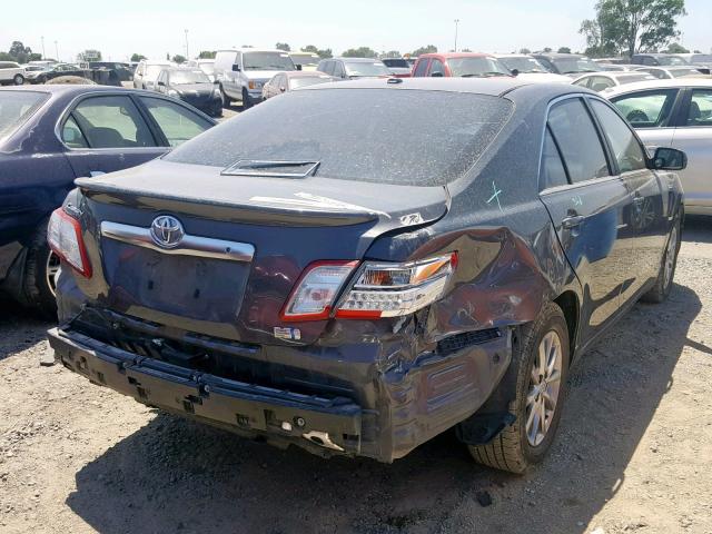 4T1BB3EK0BU136571 - 2011 TOYOTA CAMRY HYBR CHARCOAL photo 4