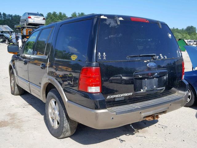 1FMFU18L24LA60817 - 2004 FORD EXPEDITION BLACK photo 3