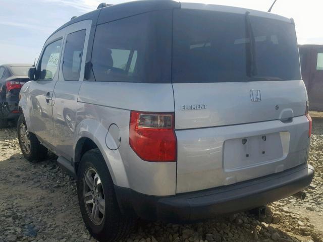 5J6YH18718L010737 - 2008 HONDA ELEMENT EX BLUE photo 3