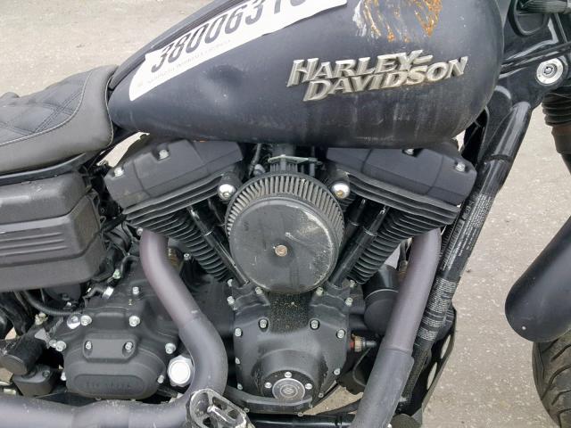 1HD1GX412BC330170 - 2011 HARLEY-DAVIDSON FXDB BLACK photo 7