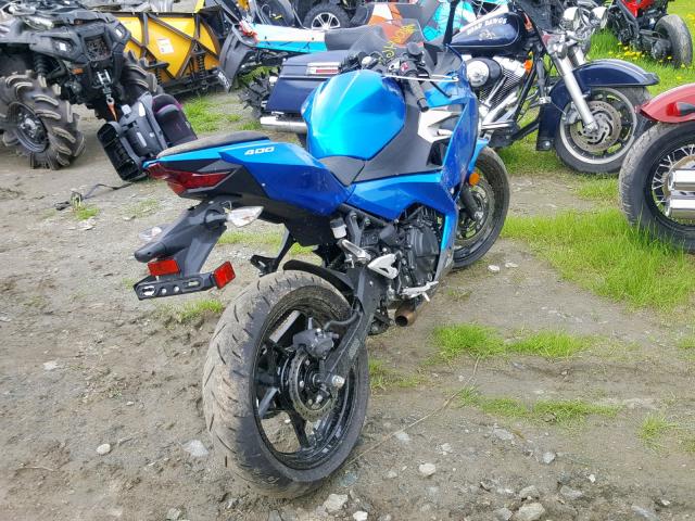 JKAEXKH19JDA06736 - 2018 KAWASAKI EX400 BLUE photo 4