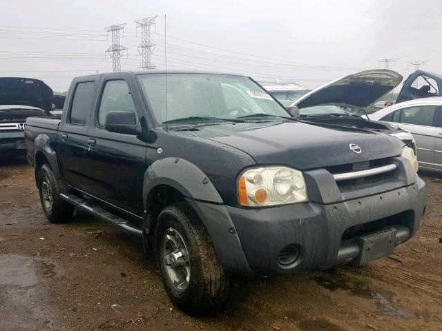 1N6ED27T53C421993 - 2003 NISSAN FRONTIER C BLACK photo 1