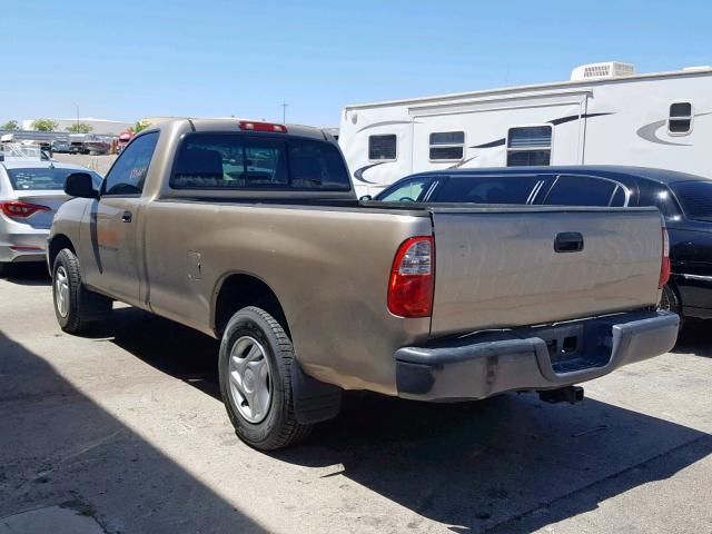 5TBJU32125S455073 - 2005 TOYOTA TUNDRA TAN photo 3