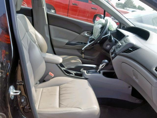 19XFB2F94CE085927 - 2012 HONDA CIVIC EXL 黑色 照片 5