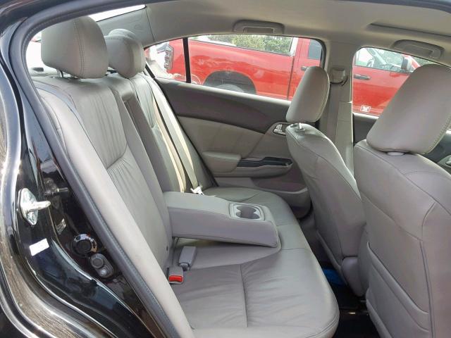 19XFB2F94CE085927 - 2012 HONDA CIVIC EXL 黑色 照片 6