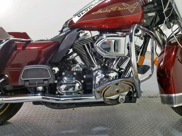 1HD1FB4108Y686683 - 2008 HARLEY-DAVIDSON FLHR RED photo 11