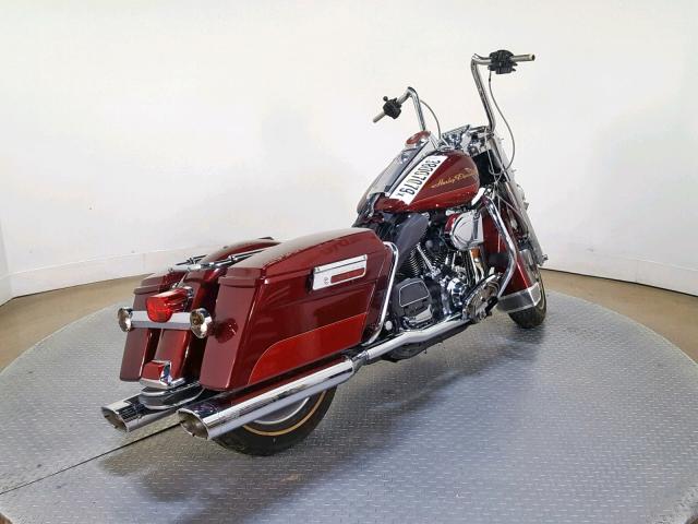 1HD1FB4108Y686683 - 2008 HARLEY-DAVIDSON FLHR RED photo 8