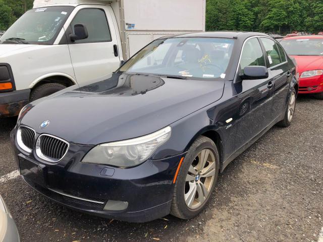 WBANV13599C156017 - 2009 BMW 528 XI BLUE photo 2