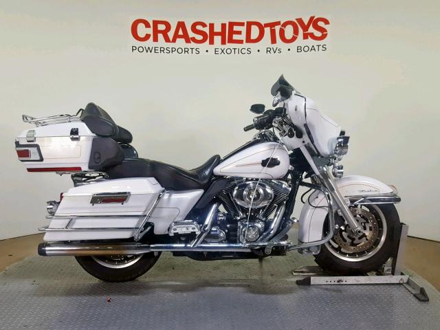 1HD1FC4118Y690862 - 2008 HARLEY-DAVIDSON FLHTCUI WHITE photo 1