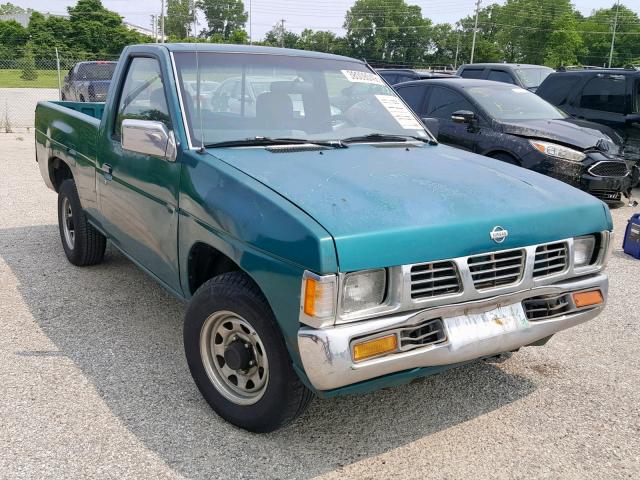 1N6SD11S1SC471625 - 1995 NISSAN TRUCK E/XE GREEN photo 1