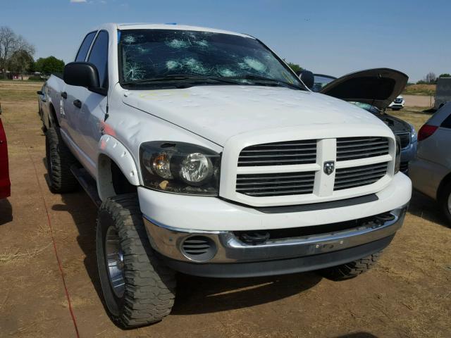 1D7KS28CX7J565346 - 2007 DODGE RAM 2500 S თეთრი ფოტო 1