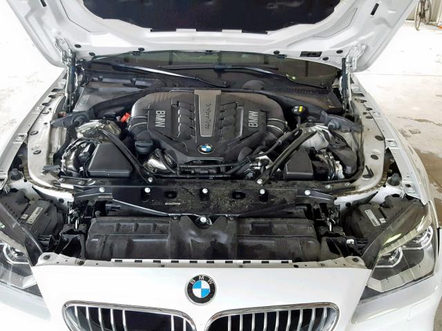 WBAYP1C56FD216994 - 2015 BMW 650 XI WHITE photo 7