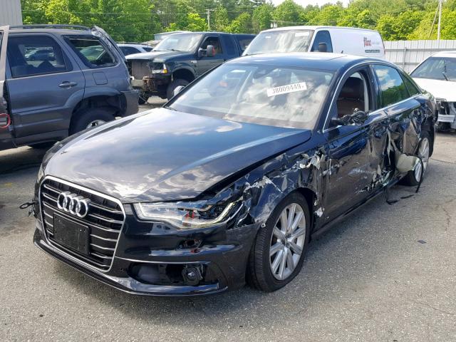 WAUJGAFC1CN174347 - 2012 AUDI A6 PRESTIG BLACK photo 2