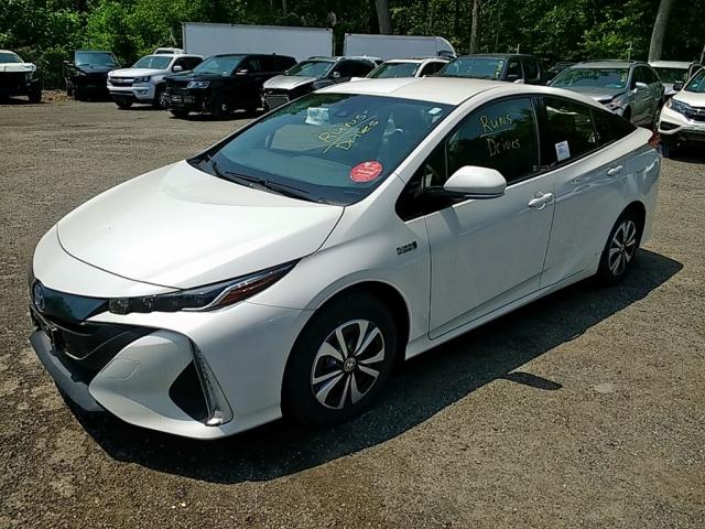 JTDKARFPXJ3082639 - 2018 TOYOTA PRIUS PRIM 白色 照片 2
