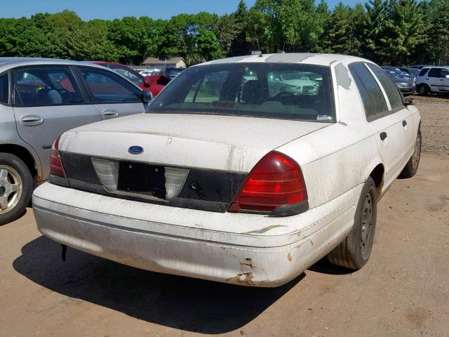 2FAHP71W73X192491 - 2003 FORD CROWN VICT WHITE photo 4